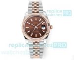 DD Factory Copy Rolex Datejust 41 mm Cal.3235 Watch with Jubilee Band Coffee Dial